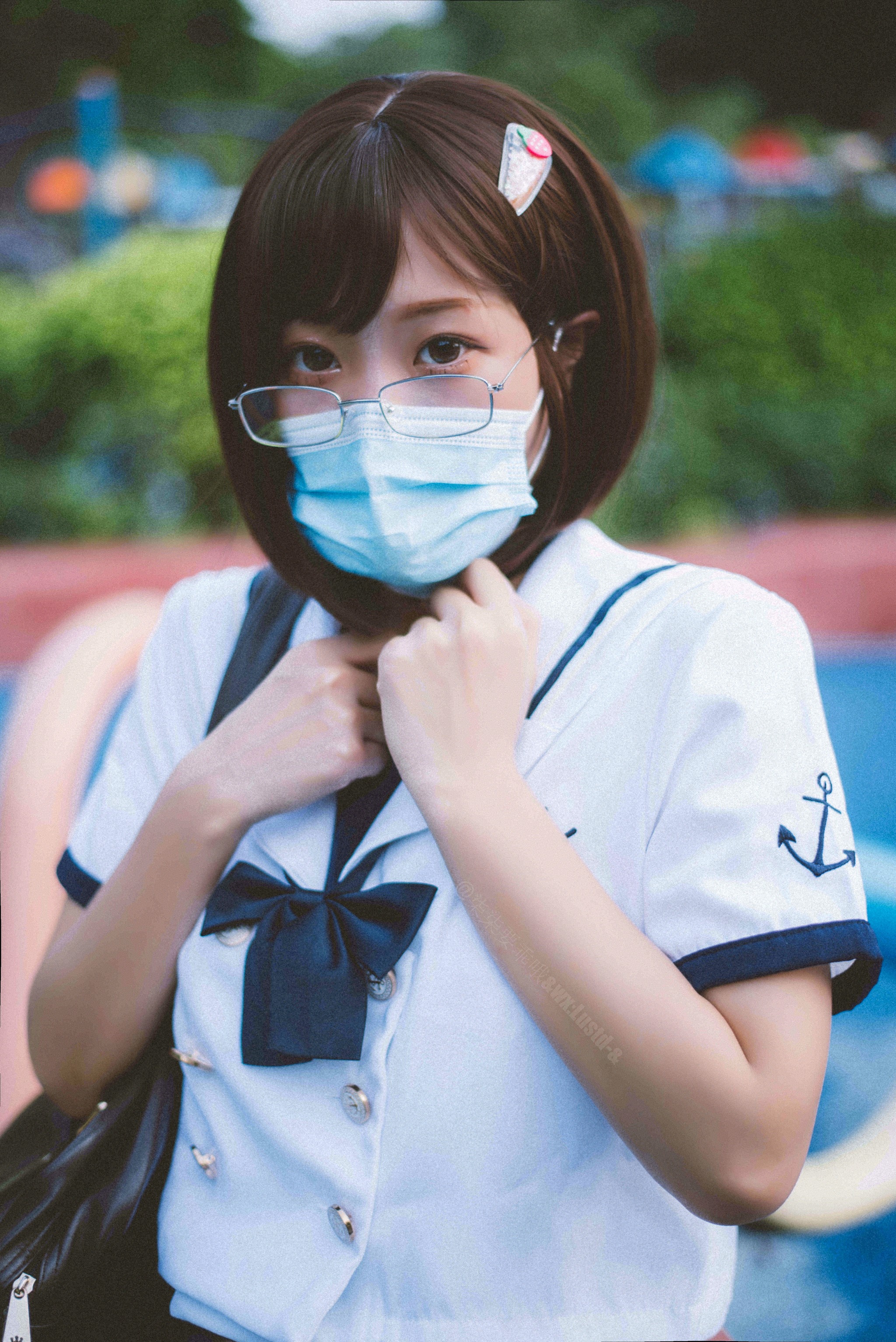 图片[1]-柒柒要乖哦 – NO.009 乐园JK[37P]-XikXak